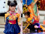 Yêu con - Bé gái Hà Nội gây sốt với "cú ngã" khi biểu diễn chương trình Tết trên VTC, cát-xê 25 triệu/giờ