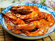 Bếp Eva - Tôm rang mãi cũng chán, đem sốt bơ tỏi, tiêu đen vừa ngon lại lạ miệng