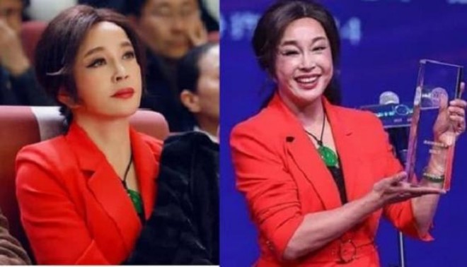 Ảnh thật và ảnh chưa chỉnh sửa của Lưu Hiểu Khánh khiến khán giả giật mình vì quá khác biệt.