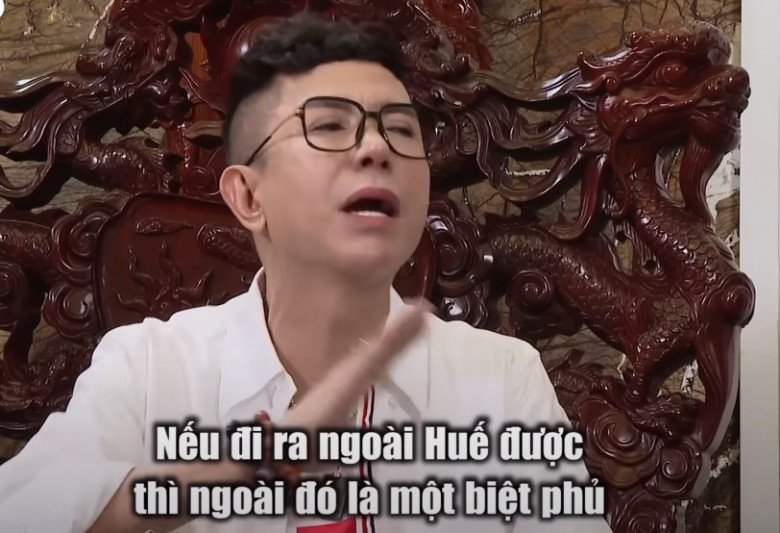 Long Nhật tiết lộ có biệt phủ ở Huế.