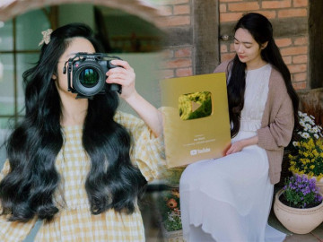 Nàng tiên tóc sở hữu góc con người hoàn mỹ, đẹp tựa trăng rằm nhờ món quà từ thiên nhiên