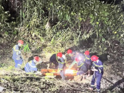 Tin tức - Hiện trường vụ xe khách chở 22 người lao xuống vực trên cao tốc La Sơn - Túy Loan