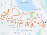 Mừng năm Giáp Thìn kiểu runner: Chạy xuyên Hà Nội để vẽ bản đồ thăng long