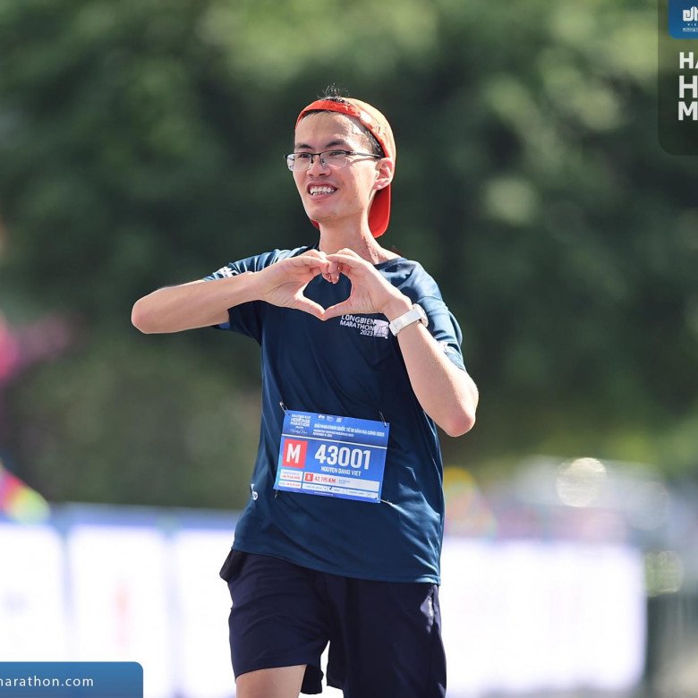Nguyễn Đăng Việt nổi tiếng trong cộng đồng runners vì những bản đồ chạy thú vị. (Ảnh: Nguyễn Đăng Việt)