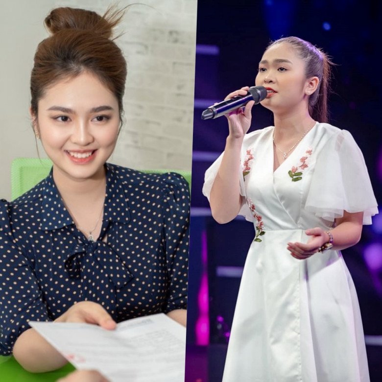 Trước đó, nữ ca sĩ có thân hình cân đối, gương mặt lộ rõ cằm V-line.