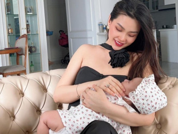 Á hậu Diễm Trang sinh 2 con gái xinh hệt mẹ, thỏa thuận với chồng doanh nhân 2 điều khi dạy con