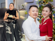 Làm đẹp - Phương Oanh bầu song thai thong dong ở nhà dưỡng nhan, ăn chè dát vàng tút sắc, xấu không nổi