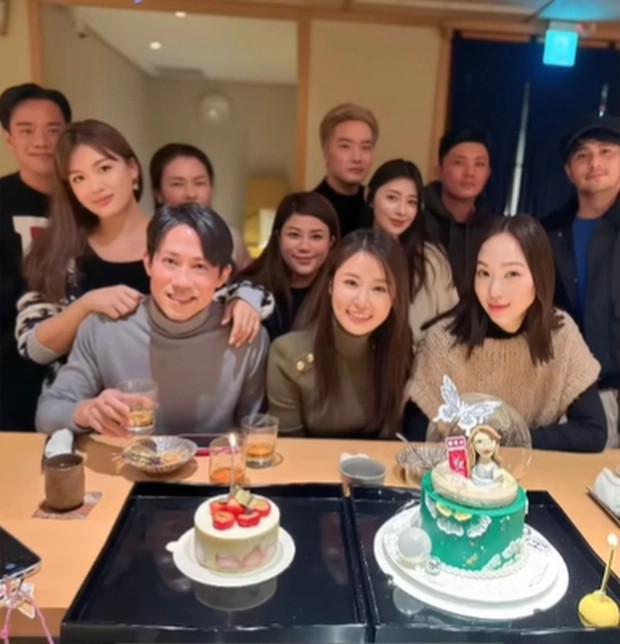 Lâm Tâm Như đón sinh nhật cùng hội bạn thân.