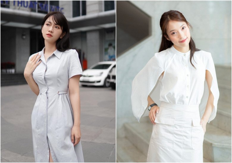 Lê Bống tiết lộ cô hâm mộ MC Khánh Vy. Cô học hỏi được nhiều điều từ đàn em.