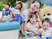 Thời trang - Khéo như Đàm Thu Trang, sắm áo quần từ bình dân đến đắt đỏ, cho 2 con đi đâu cũng đồng điệu