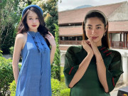 Làm đẹp - Muốn mặc áo dài đội mấn xinh hơn hoa, nàng học lỏm kiểu trang điểm và làm tóc của dàn Hoa hậu