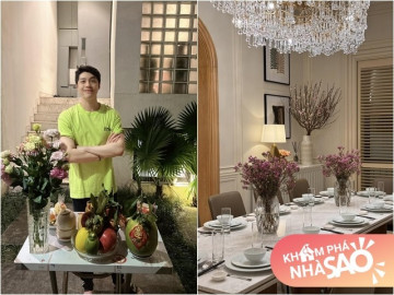 Noo Phước Thịnh bước vào nhà ngạc nhiên khi mẹ đã trang trí Tết rực rỡ, biệt thự bên trong sang chảnh như khách sạn