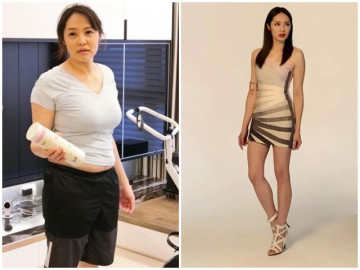 Sao nữ giảm 12kg sau sinh, từ bà thím thành cô gái trẻ đẹp nhờ bí quyết đơn giản