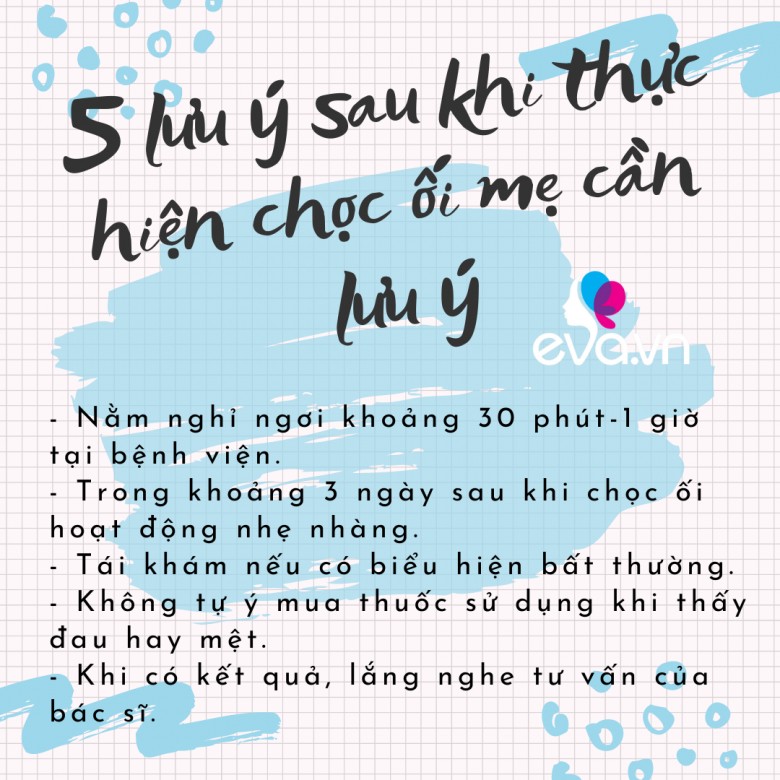 Chọc ối để chẩn đoán bất thường ở thai nhi và những điều mẹ bầu cần biết - 6