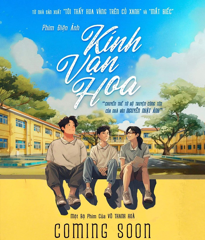 Poster đầu tiên cho phiên bản điện ảnh của Kính Vạn Hoa.