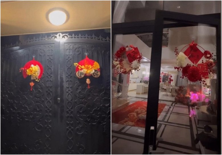 Lệ Quyên khoe thành quả trang trí Tết trong căn biệt thự 600m2 khiến dân tình trầm trồ.