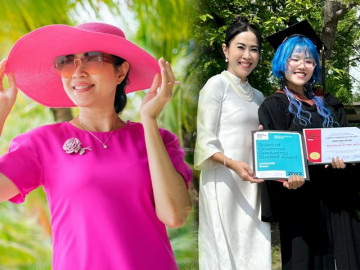 MC Quỳnh Hoa chưa từng tiết lộ hình ảnh ông xã, thấy vợ chồng mình như nồi méo - vung méo, con gái giỏi xuất sắc