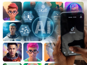 Cách đu trend tạo ảnh đại diện bằng AI trên Tik Tok