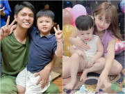 Giải trí - Ngoại hình bảnh bao giống bố như tạc của bé Mỡ - con trai "Điền cửu vạn" và hot girl đình đám 1 thời