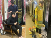 Giải trí - Bi Béo - con trai Xuân Bắc giờ cao to lừng lững và ngày càng tuấn tú, vào nhà mẹ ruột tưởng "khách nước ngoài"