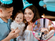 Làm đẹp - 0% son phấn, vợ 2K của Bùi Tiến Dũng ở nhà chăm con lộ nhan sắc thật, không giống chân dài nổi tiếng