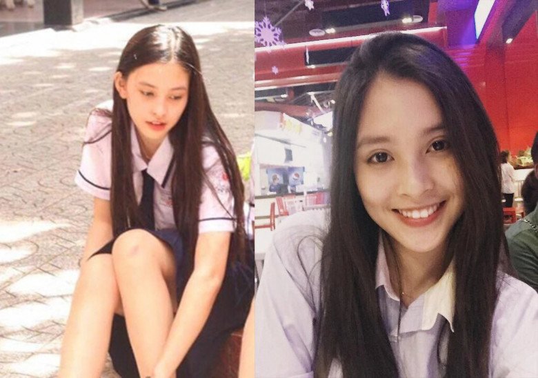 Ngoại hình nổi bật của Hoa hậu Tiểu Vy thời còn đi học.