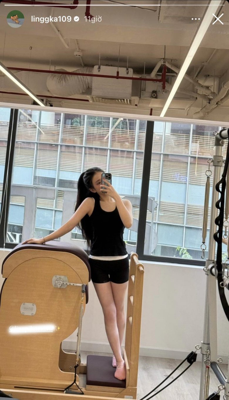 Song thời gian gần đây, cô nàng đã bổ sung vào danh sách môn thể dục thể thao của mình với Pilates.