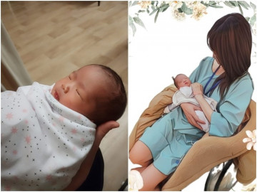 Sao Việt 24h: Hoa hậu gia thế khủng sinh con thứ 2, bị nói kiếp đẻ thuê vì diện mạo con gái giống bố như đúc