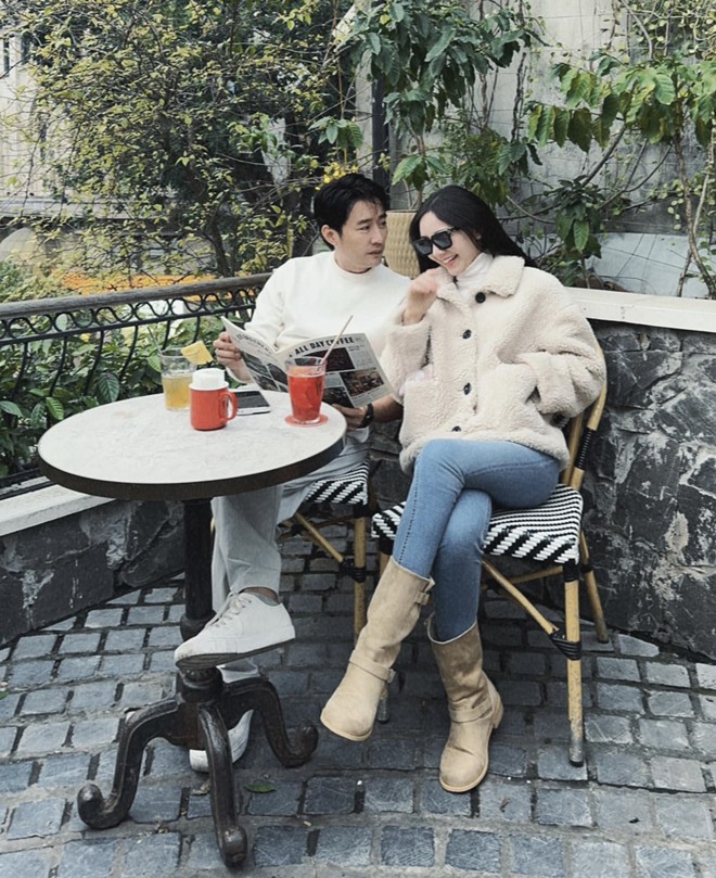 Hậu trường Chúng Ta Của 8 Năm Sau: Bé Cam gọi Giang là bố.