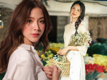 Màu má hồng hot nhất Tết này là màu mứt cà chua, hợp mọi tone da kể cả da ngăm