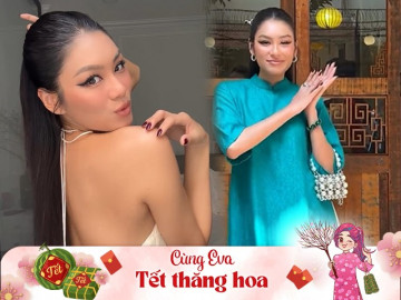 Muốn biết kiểu tóc hợp diện áo dài Tết, học theo Á hậu 3 lần lọt Top 100 gương mặt đẹp nhất thế giới