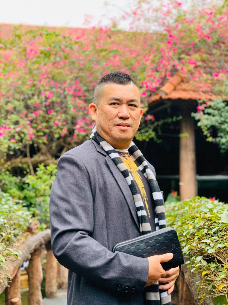 Nghệ sĩ Nhật Cường được gia đình ủng hộ khi theo con đường nghệ thuật.