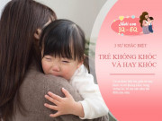 Nuôi con IQ EQ - Có 3 sự khác biệt lớn giữa trẻ không khóc và trẻ hay khóc khi lớn lên