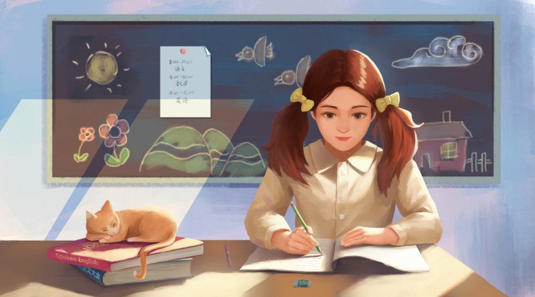 Sự nỗ lực tự thân, tin tưởng vào chính mình sẽ giúp trẻ gặt hái được nhiều thành tựu trong học tập.