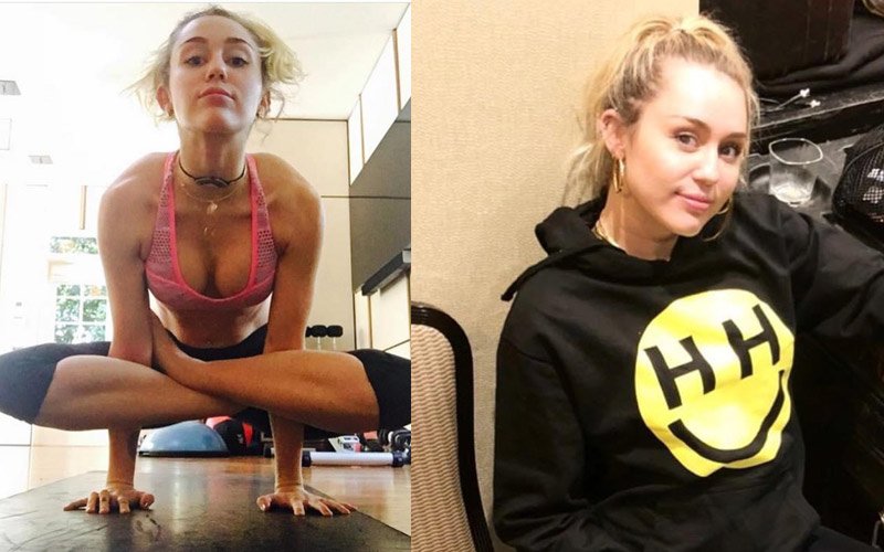 Miley Cyrus cũng kết thân với yoga, thiền định và thường xuyên làm đẹp tâm trí bằng những bài nhạc thiền chữa lành tâm trí. 

