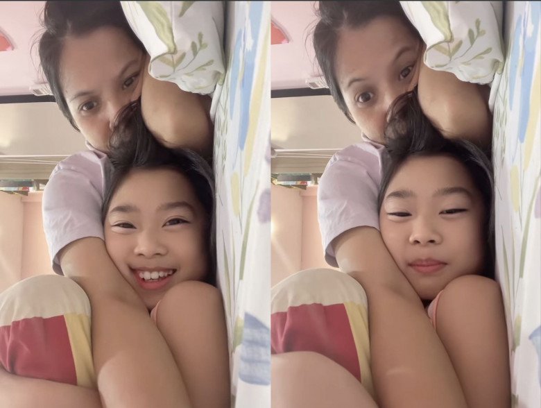 Bé Lavie muốn bảo mẫu sống với mình cả đời.