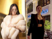 Thời trang - Mẹ bầu Phương Oanh "đụng hàng" Lệ Quyên, so độ sang chảnh của 2 "yêu nữ hàng hiệu" mà choáng
