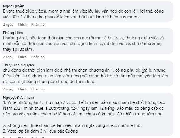 Thu nhập gia đình 100 triệu/tháng, mẹ Việt muốn nghỉ việc ở nhà chăm sóc con nhưng sợ mang tiếng ăn bám chồng - 3