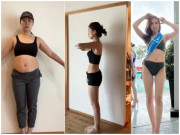 Bà bầu - Mẹ Nhật giảm 10kg nhờ thực hiện 4 thói quen, có vóc dáng như người mẫu