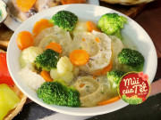 Bếp Eva - Cách nấu canh bóng bì cuộn ngũ sắc cho mâm cỗ Tết