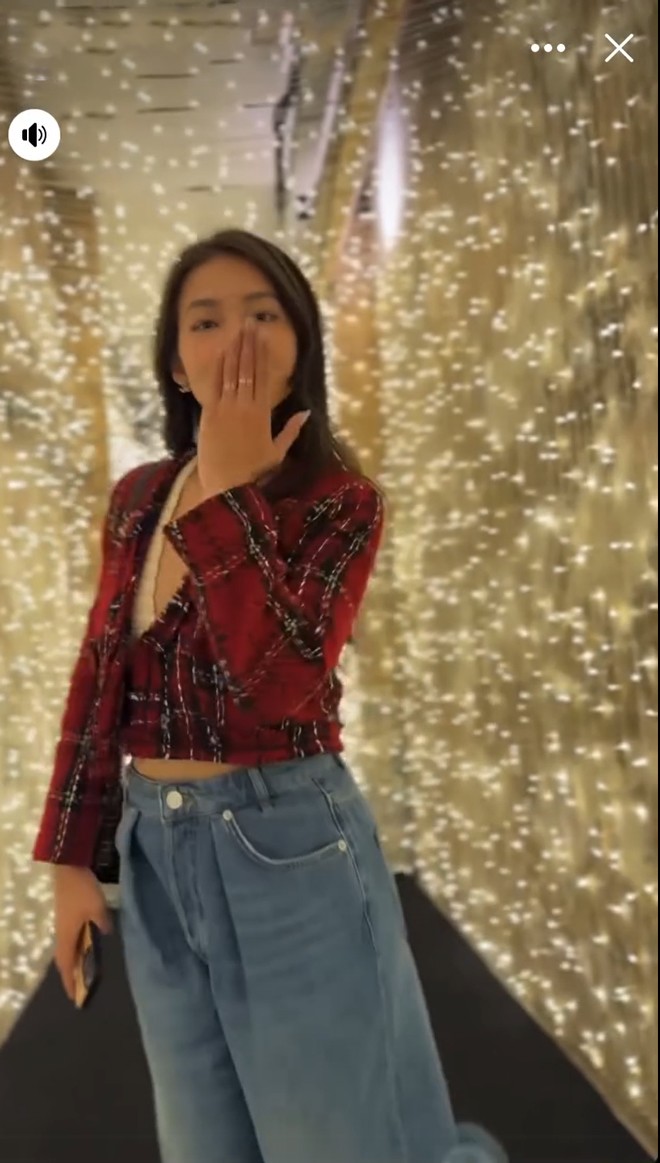 Video quay Khả Ngân được Thanh Sơn đăng lên.
