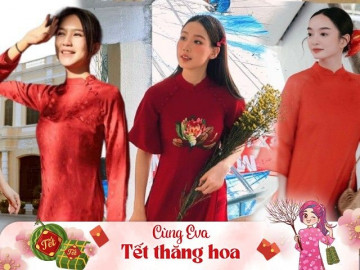 Áo dài màu đỏ chiếm sóng mùa Tết 2024, hội mỹ nhân Việt dù tuổi nào cũng nhiệt tình lăng xê