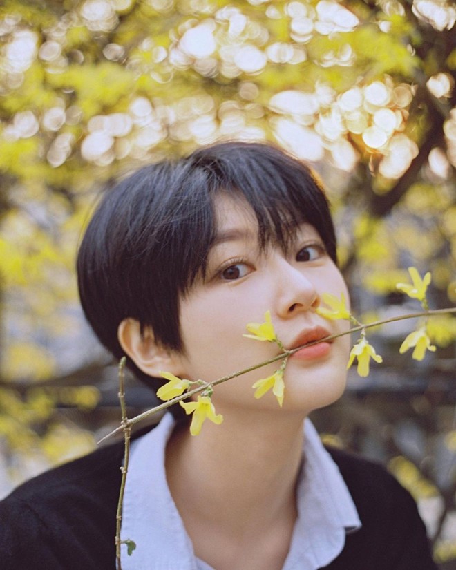 Kim Sae Ron xuống tóc