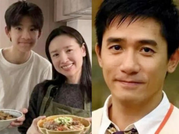 Con trai Chúc Anh Đài tai tiếng showbiz lộ diện, vẻ ngoài giống Lương Triều Vỹ, khiến nghi vấn năm xưa trỗi dậy