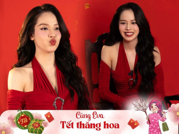 Khai xuân cùng Hoa hậu Thanh Thuỷ: May mắn vì có khung xương đẹp, lúc đi học đã biết phấn son