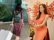Thời trang - Mai Phương Thuý chứng minh đẳng cấp "Hoa hậu chứng khoán", diện set hàng hiệu đi sân bay gần 1 tỷ