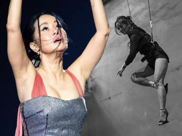 Chân dung ca sĩ loa phường của Hà Nội: U60 trổ tài leo trèo, mẹ 2 con nhưng body đỉnh cỡ này