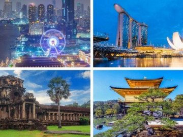 9 địa điểm đón năm mới hàng đầu ở châu Á