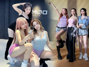 Thời trang - Xuất hiện hội "chị đẹp" mê màu hồng, Huyền Baby mặc áo khoét cổ sâu, Quỳnh Nga gợi cảm cũng "chào thua"