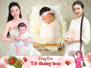 Yêu con - Nàng Á hậu 9X sinh ái nữ đầu lòng cho chồng Tiến sĩ, con gái hưởng gen đẹp của mẹ